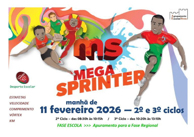 Desporto escolar: Mega sprinter