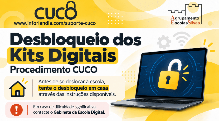 Desbloqueio de equipamentos dos Kits Digitais – Sistema CUCO