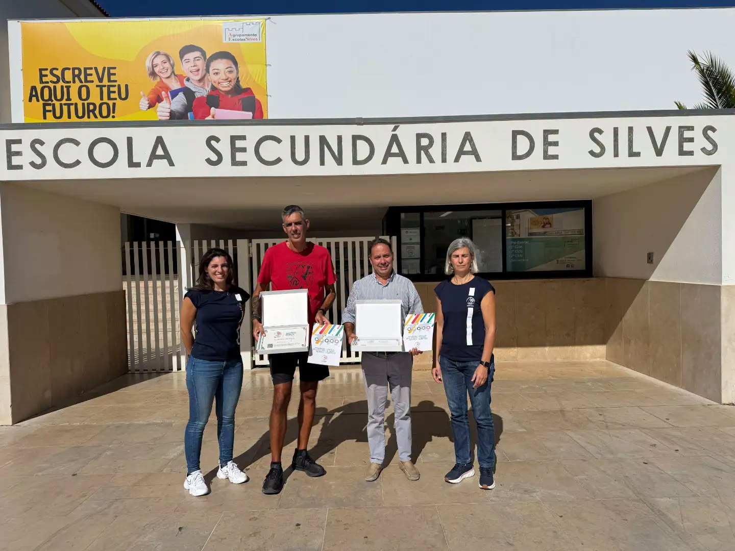 Escolas do AES recebem Selo Azul do Comité Olímpico de Portugal
